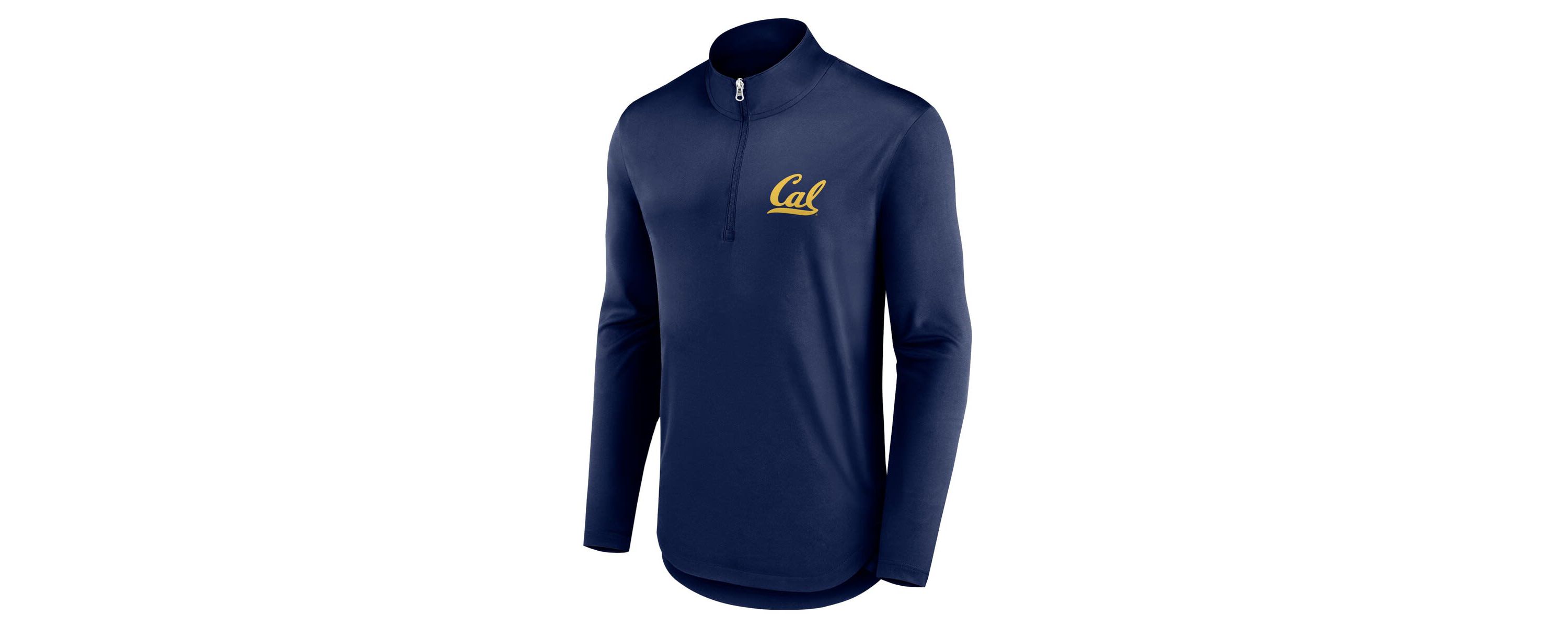 California Golden Bears NCAA Fanatics Cal Bears Quarterback Mock Neck Quarter-Zip Top