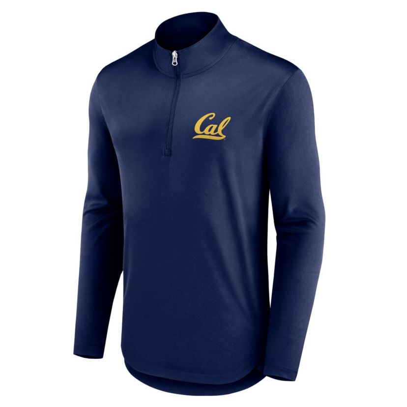 California Golden Bears NCAA Fanatics Cal Bears Quarterback Mock Neck Quarter-Zip Top