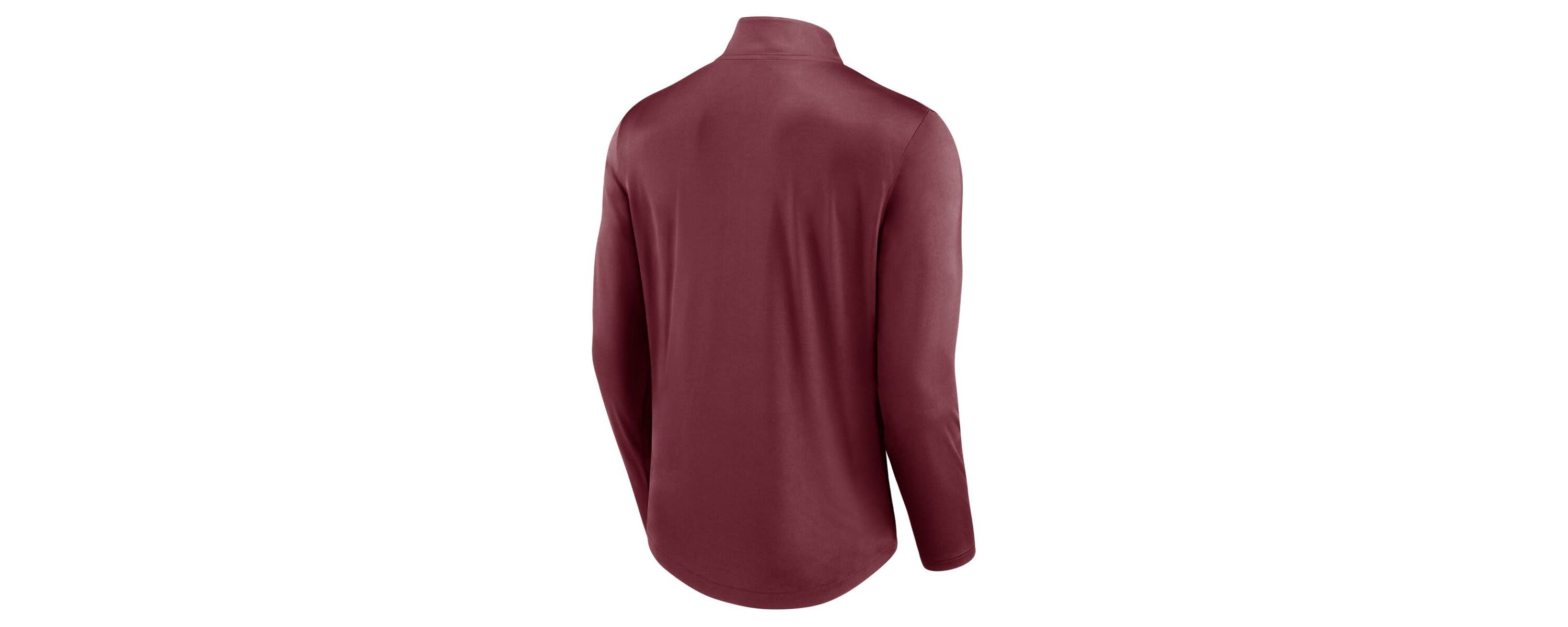 NCAA Fanatics Texas A&M Aggies Quarterback Mock Neck Quarter-Zip Top