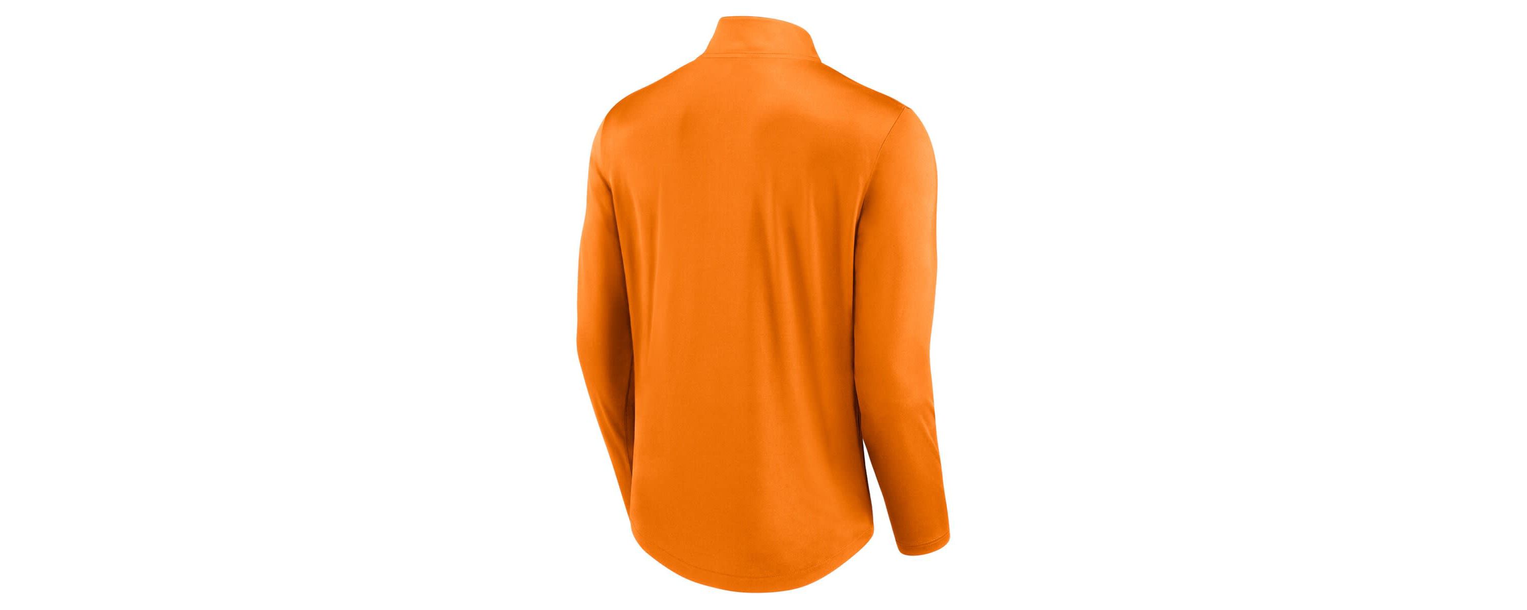NCAA Fanatics Tennessee Tennessee Volunteers Quarterback Mock Neck Quarter-Zip Top