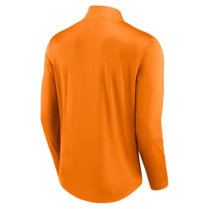 NCAA Fanatics Tennessee Tennessee Volunteers Quarterback Mock Neck Quarter-Zip Top