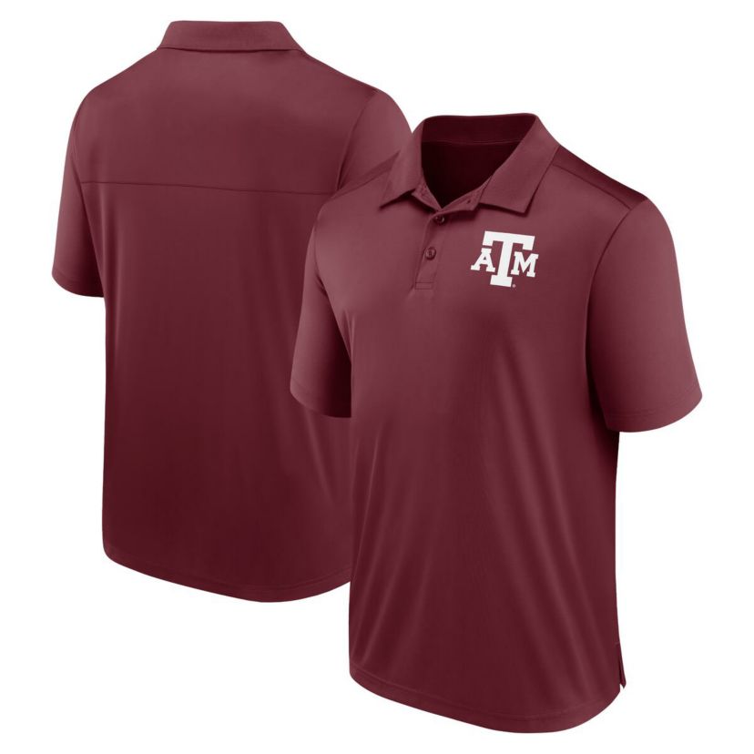 NCAA Fanatics Texas A&M Aggies Left Side Block Polo
