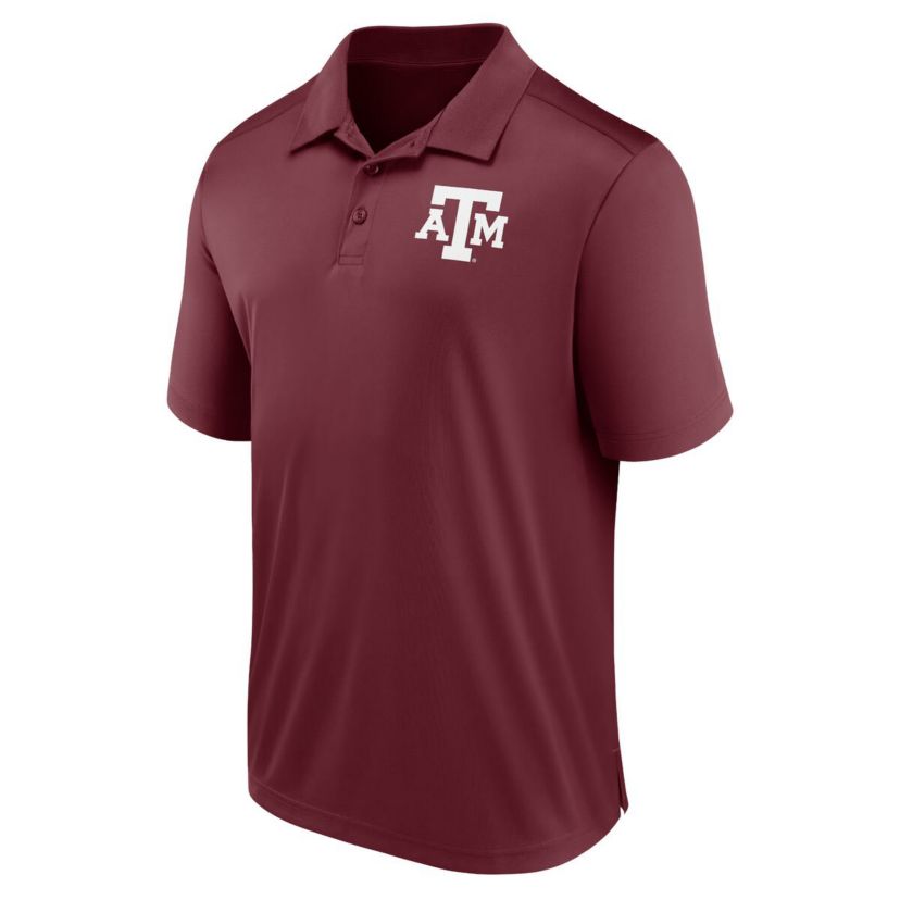 NCAA Fanatics Texas A&M Aggies Left Side Block Polo