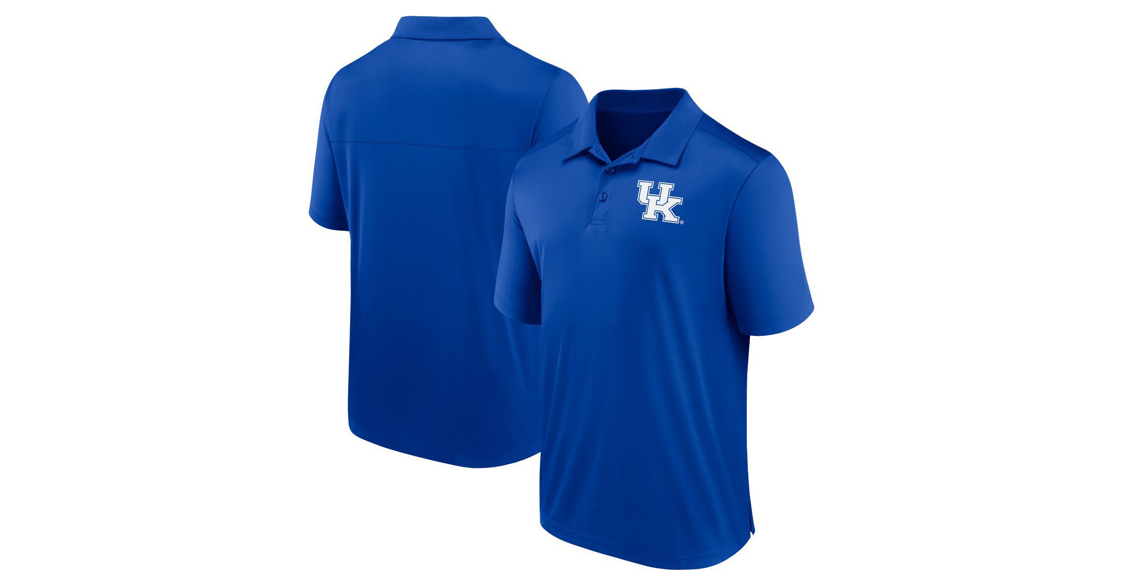 NCAA Fanatics Kentucky Wildcats Left Side Block Polo