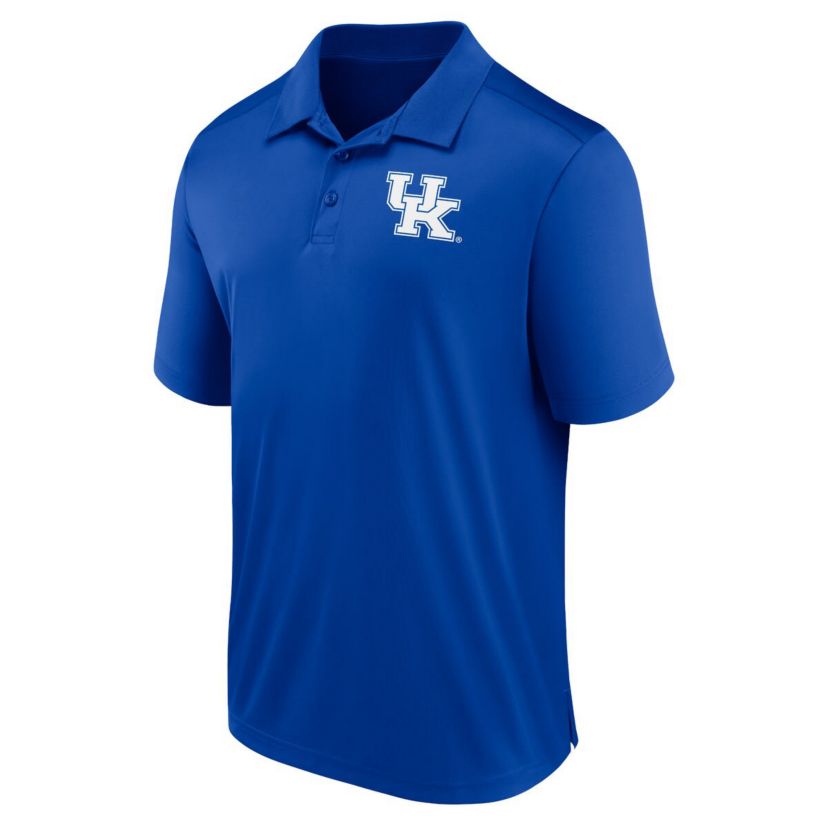 NCAA Fanatics Kentucky Wildcats Left Side Block Polo