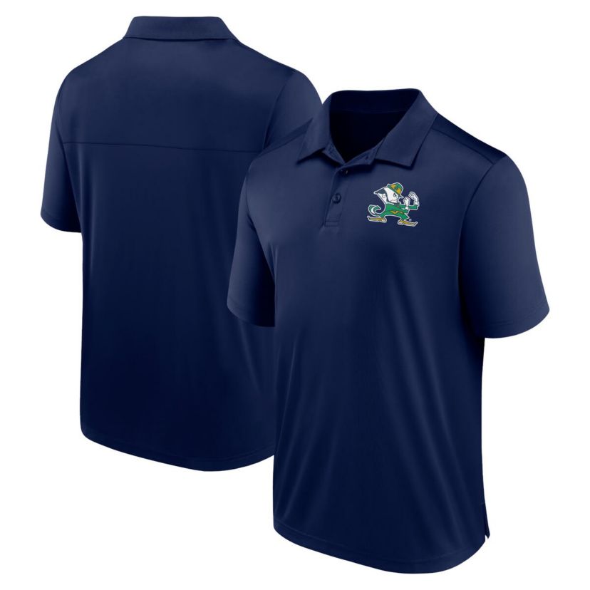 NCAA Fanatics Notre Dame Fighting Irish Left Side Block Polo