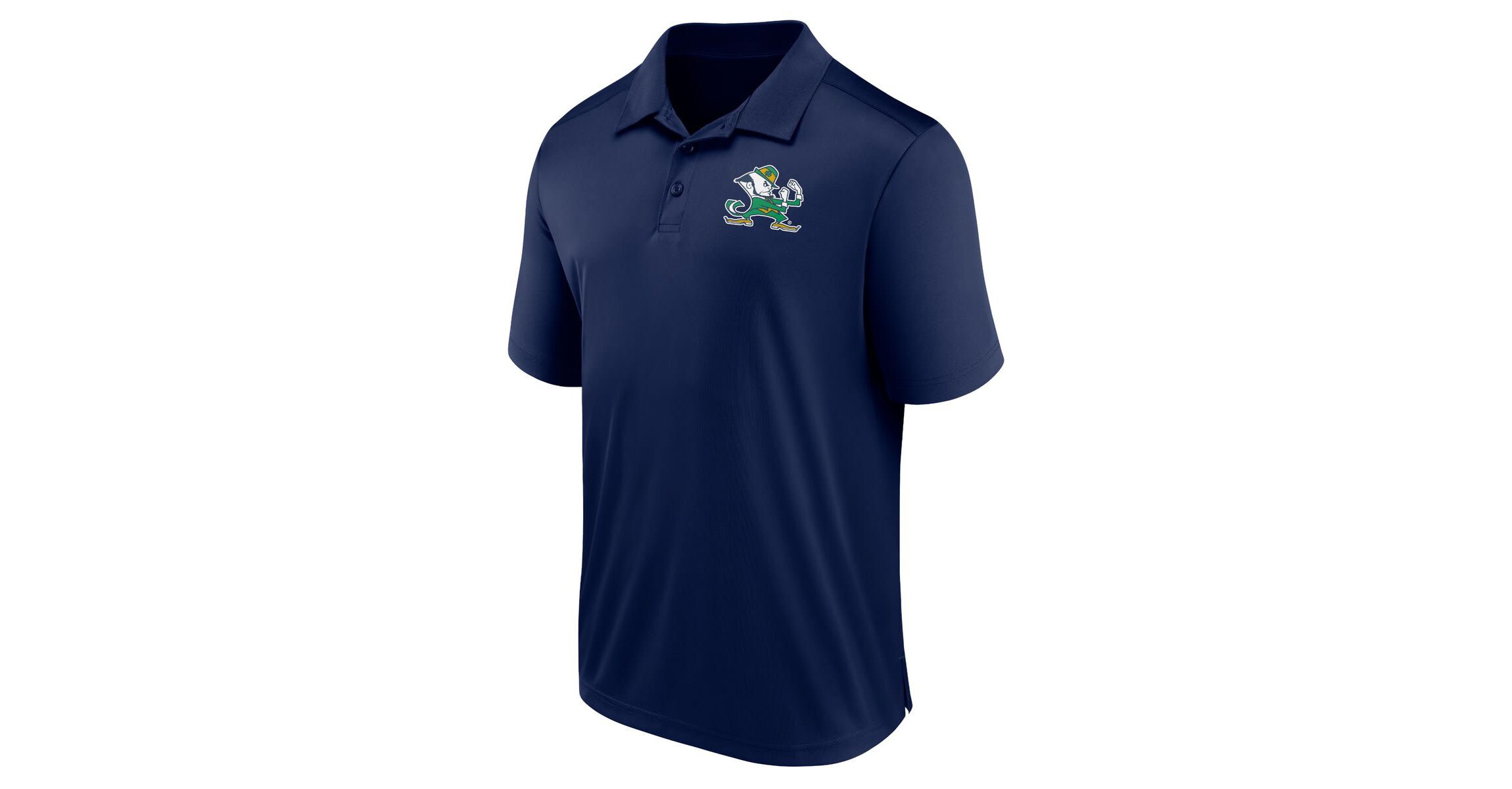 NCAA Fanatics Notre Dame Fighting Irish Left Side Block Polo