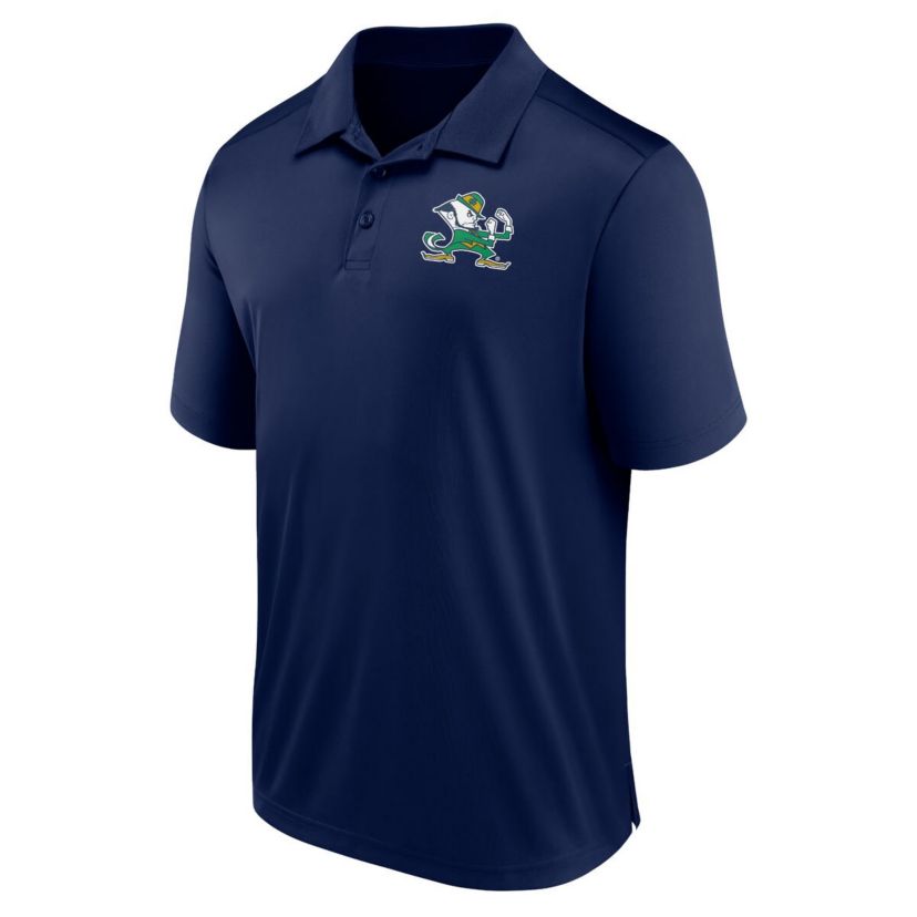 NCAA Fanatics Notre Dame Fighting Irish Left Side Block Polo