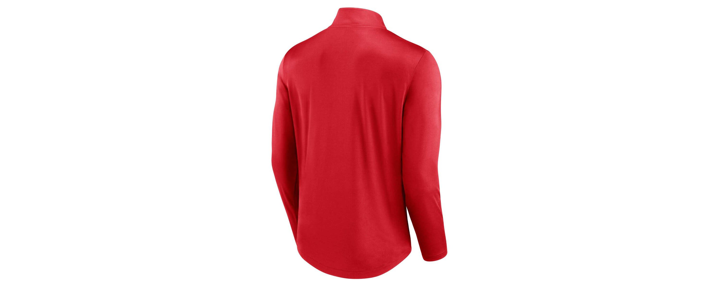 MLB Fanatics Washington Nationals Quarterback Quarter-Zip Top