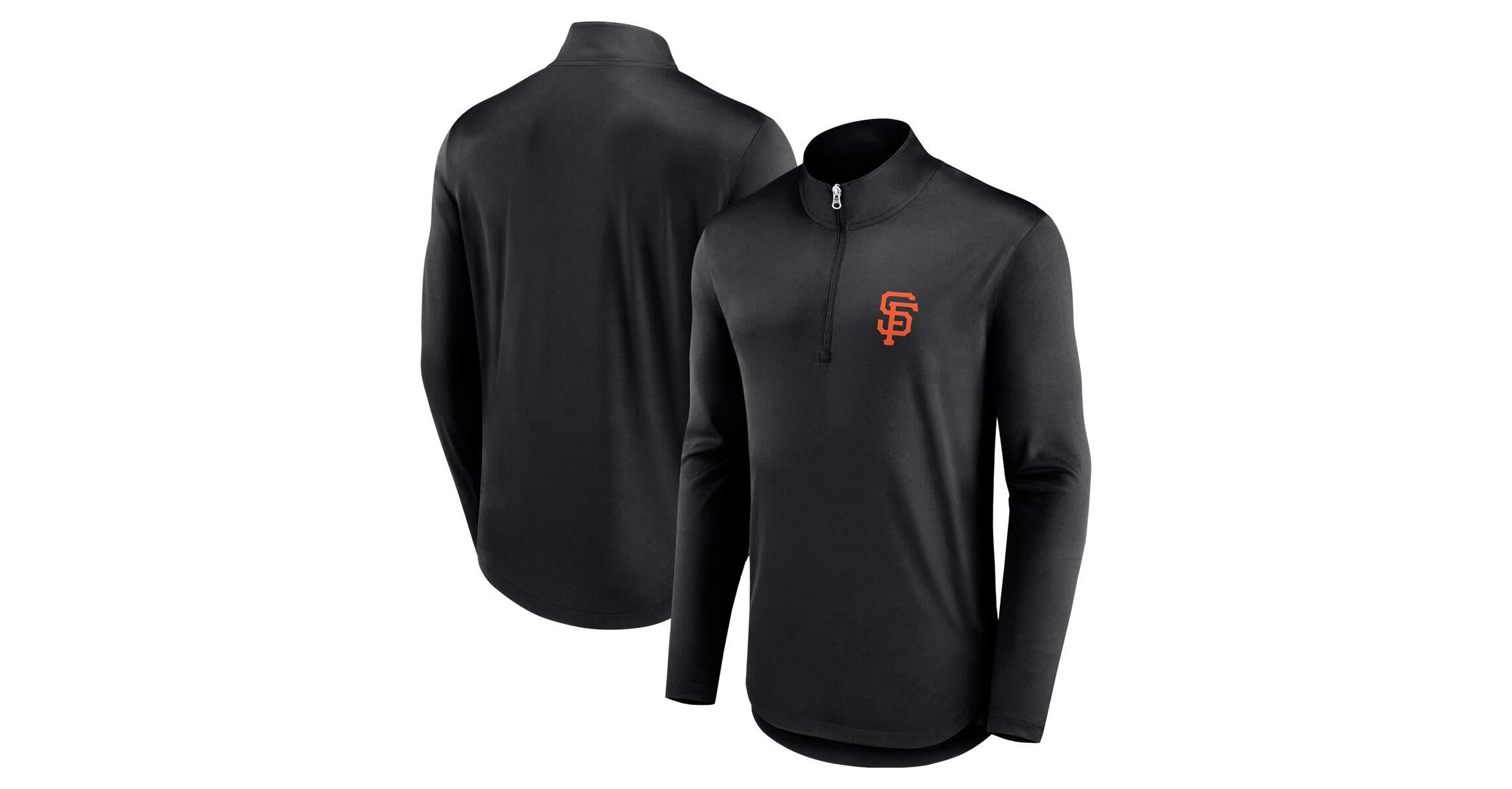 MLB Fanatics San Francisco Giants Quarterback Quarter-Zip Top