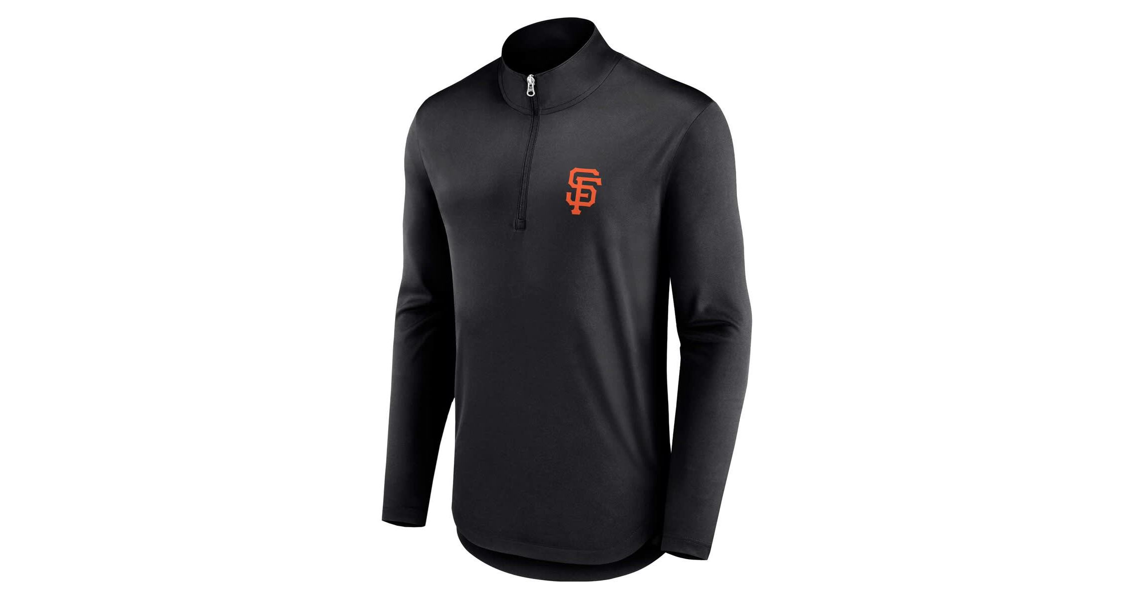 MLB Fanatics San Francisco Giants Quarterback Quarter-Zip Top