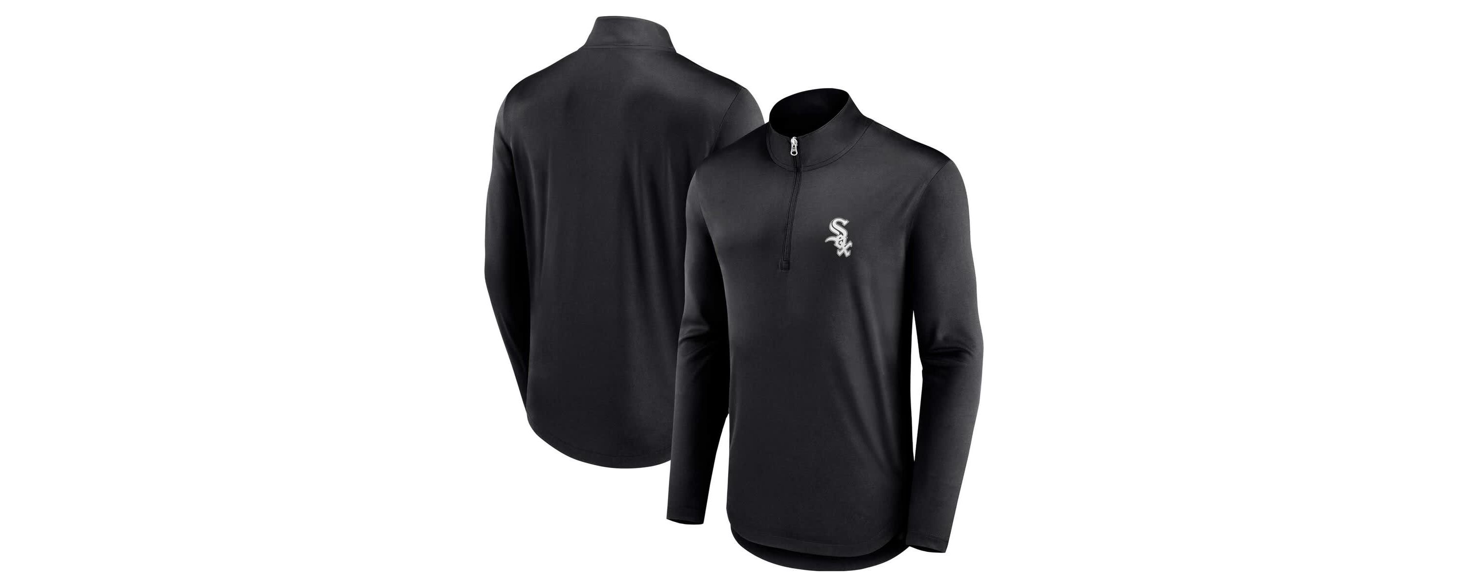 Chicago White Sox MLB Fanatics Chicago Sox Quarterback Quarter-Zip Top