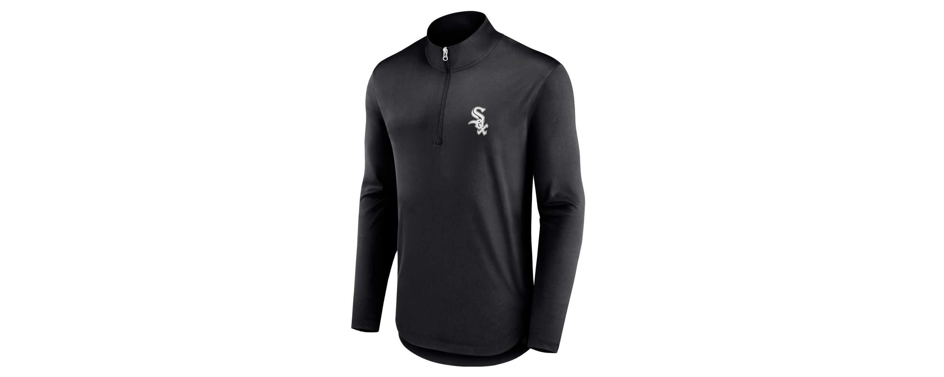 Chicago White Sox MLB Fanatics Chicago Sox Quarterback Quarter-Zip Top