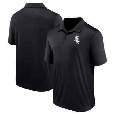 Men's Chicago White Sox MLB Fanatics Chicago Sox Logo Polo, Black, Small