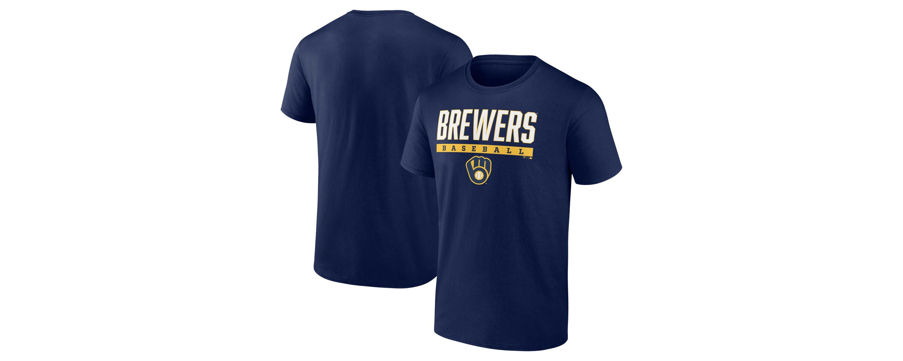 MLB Fanatics Milwaukee Brewers Power Hit T-Shirt