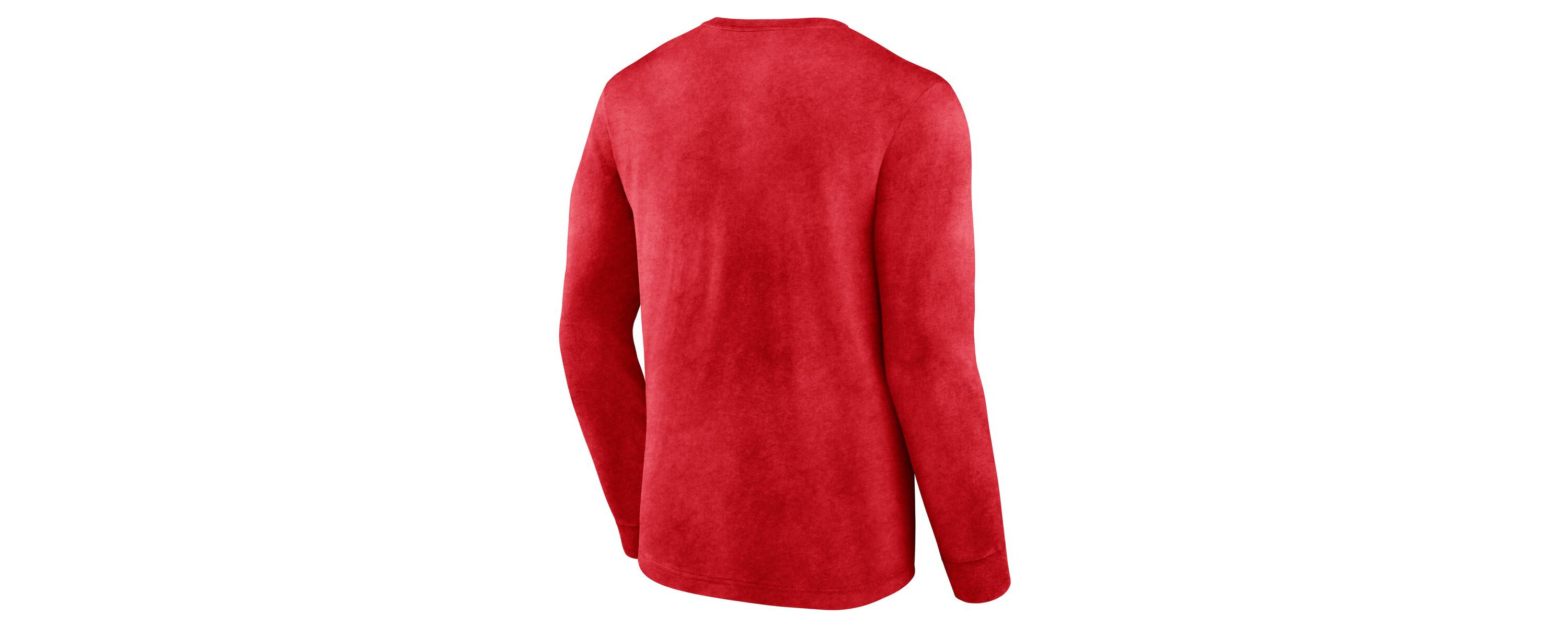 NBA Fanatics Chicago Bulls Front Court Press Snow Wash Long Sleeve T-Shirt