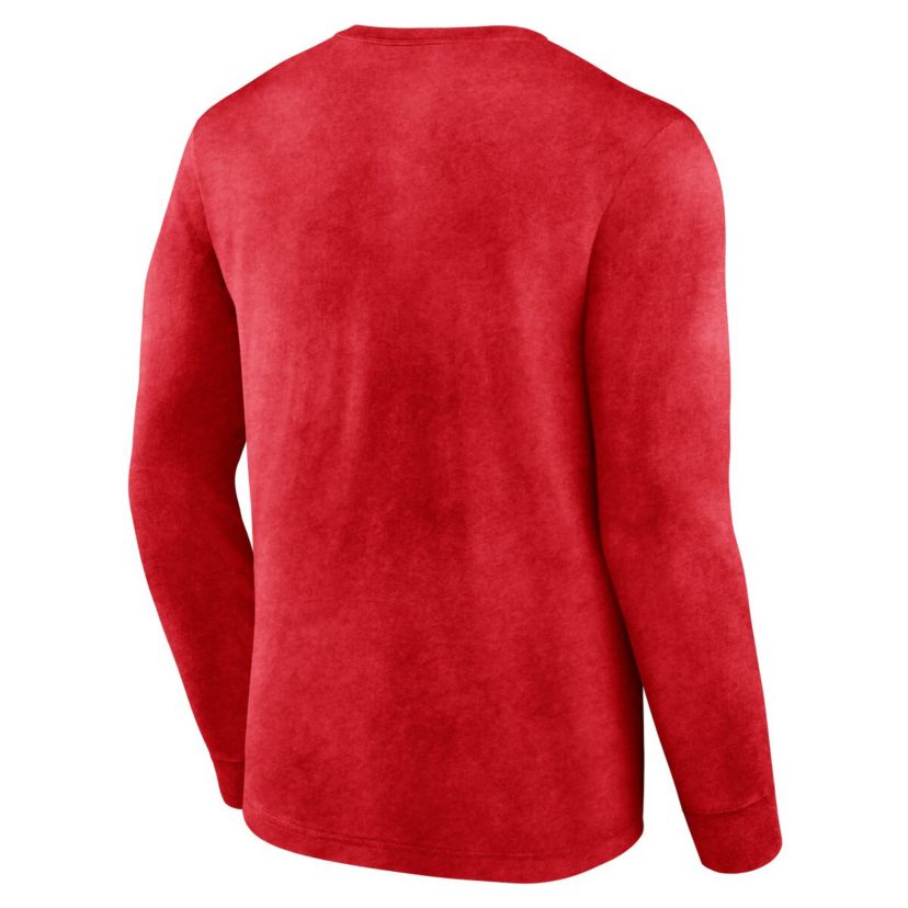NBA Fanatics Chicago Bulls Front Court Press Snow Wash Long Sleeve T-Shirt