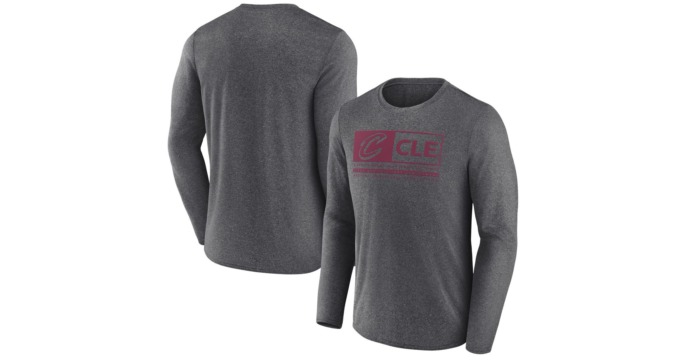 NBA Fanatics Cleveland Cavaliers Three-Point Play Long Sleeve T-Shirt