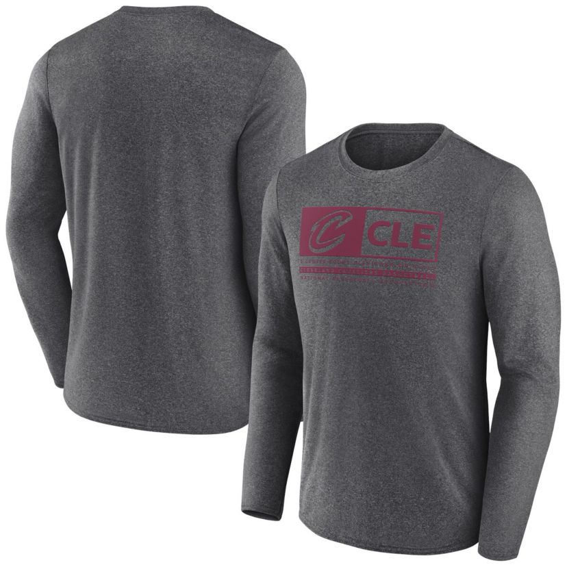 NBA Fanatics Cleveland Cavaliers Three-Point Play Long Sleeve T-Shirt