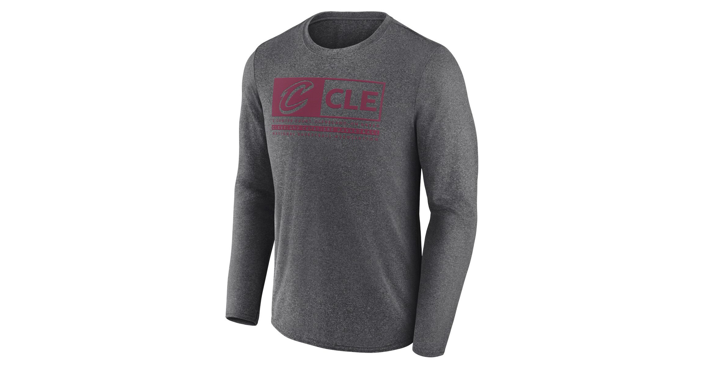 NBA Fanatics Cleveland Cavaliers Three-Point Play Long Sleeve T-Shirt