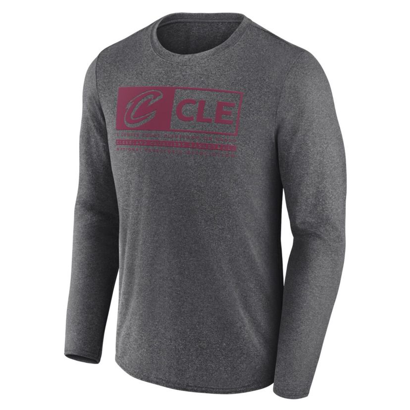 NBA Fanatics Cleveland Cavaliers Three-Point Play Long Sleeve T-Shirt
