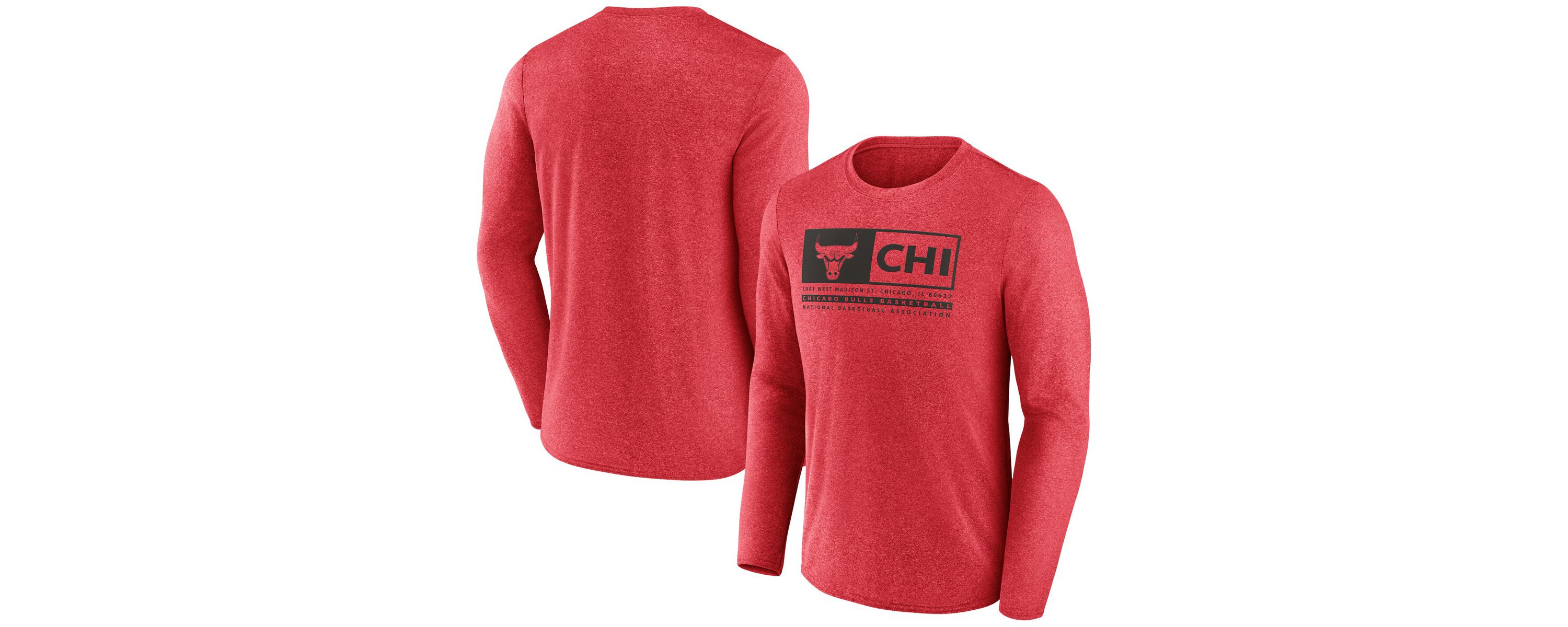 NBA Fanatics Chicago Bulls Three-Point Play T-Shirt