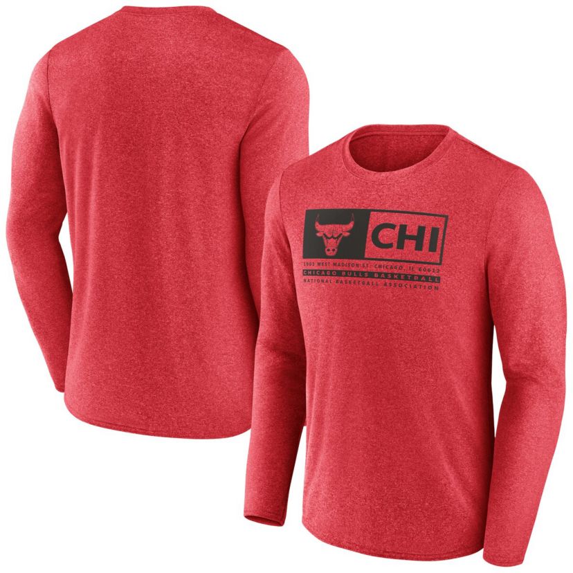 NBA Fanatics Chicago Bulls Three-Point Play T-Shirt