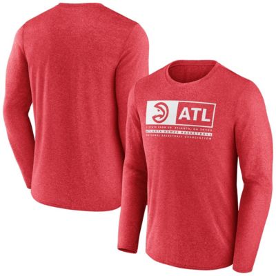Men's NBA Fanatics Atlanta Hawks Three-Point Play T-Shirt, Red, Large