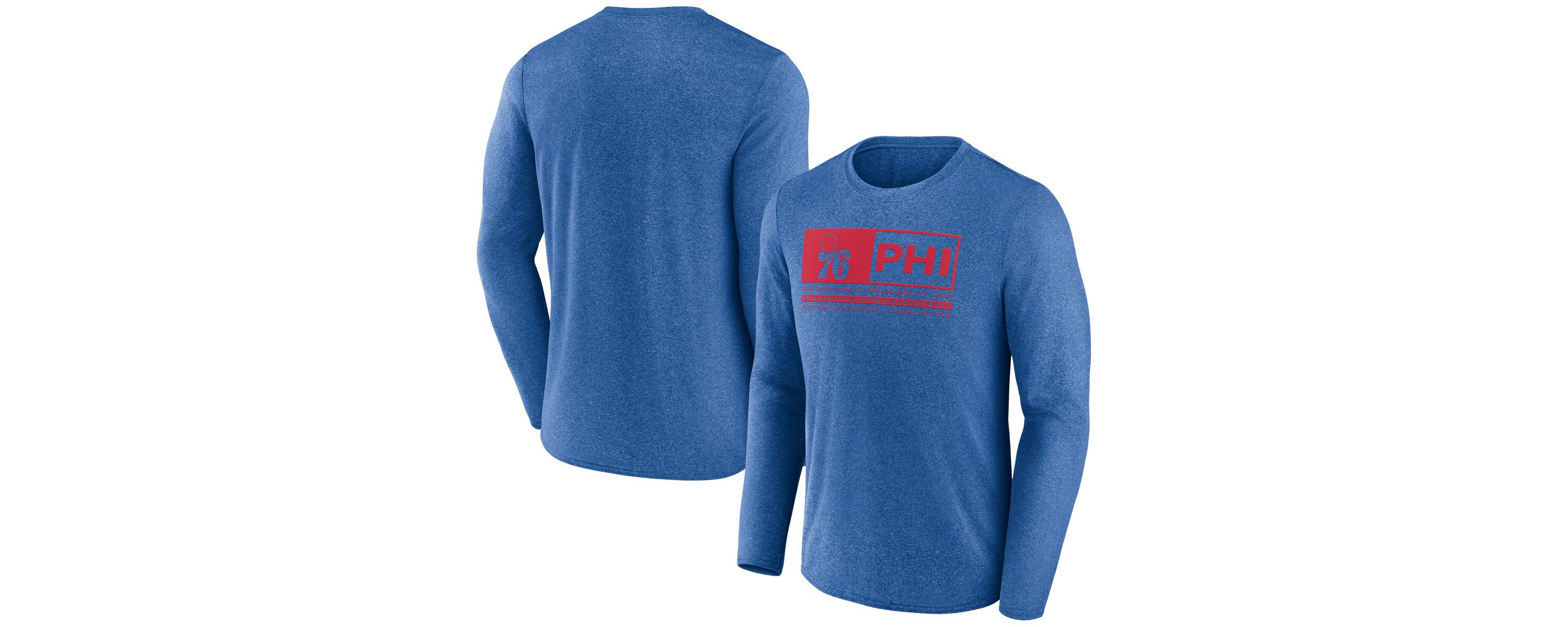 NBA Fanatics Philadelphia 76ers Three-Point Play T-Shirt
