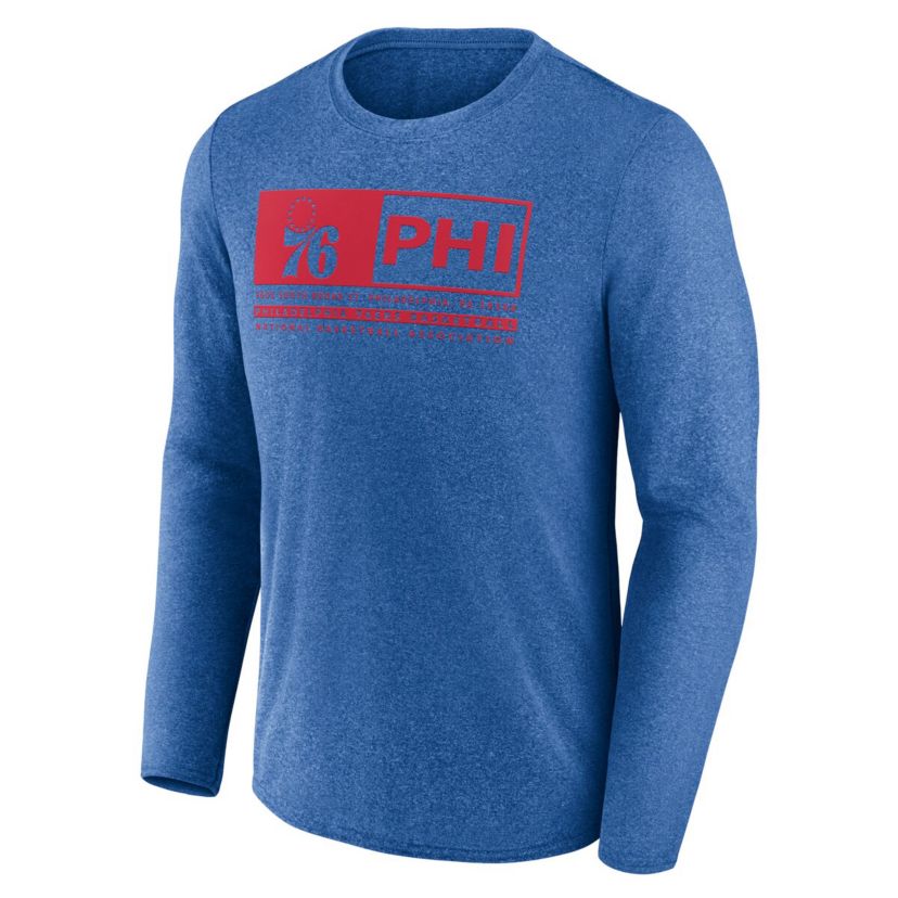 NBA Fanatics Philadelphia 76ers Three-Point Play T-Shirt
