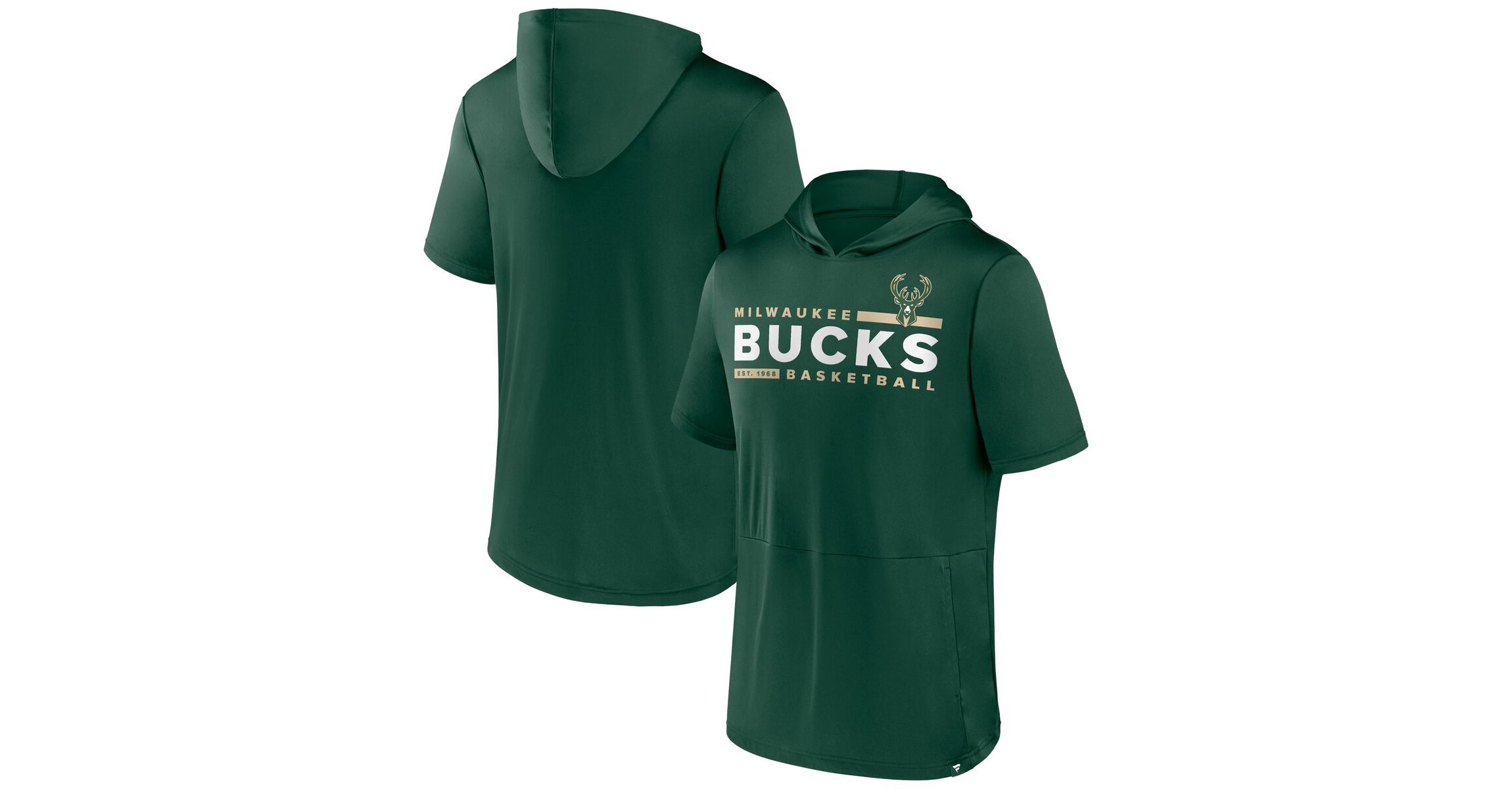 NBA Fanatics Hunter Milwaukee Bucks Possession Hoodie T-Shirt