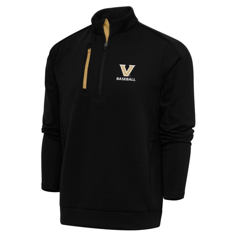 NCAA Vanderbilt Commodores Baseball Generation Quarter-Zip Pullover Top