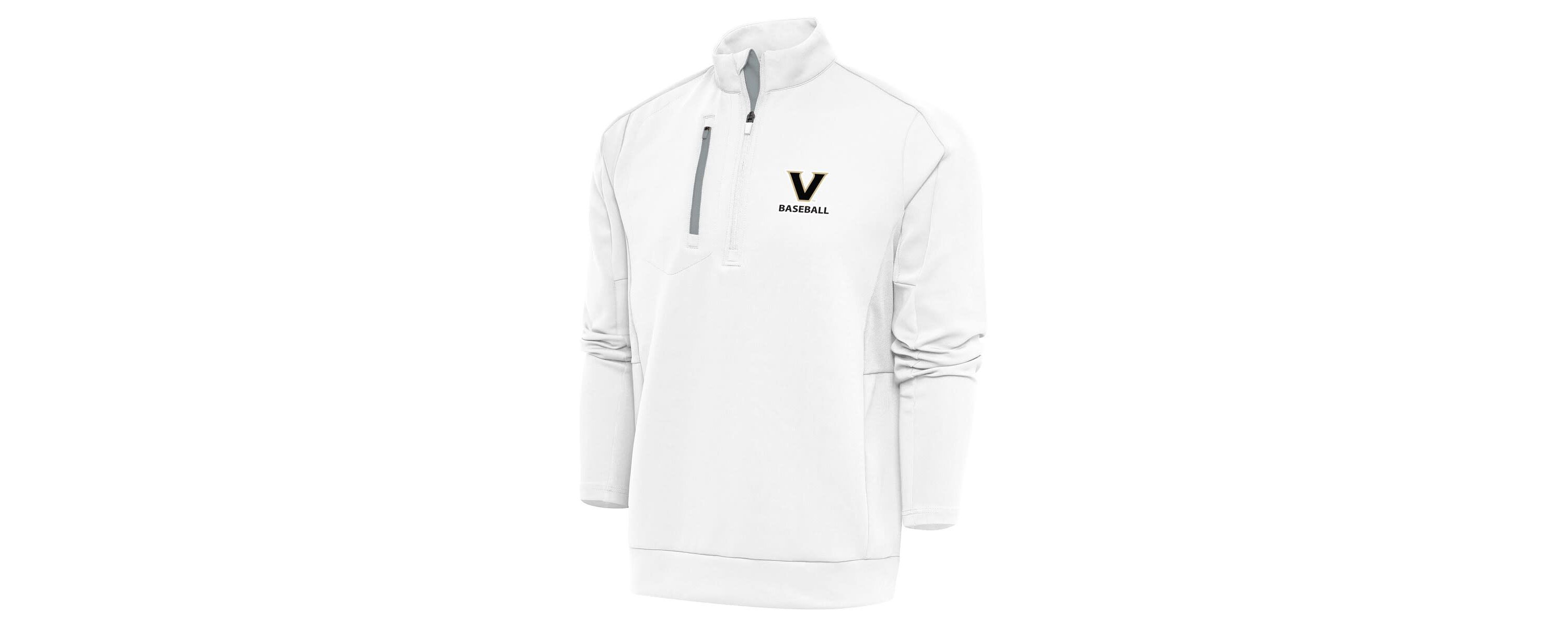 NCAA Vanderbilt Commodores Baseball Generation Quarter-Zip Pullover Top