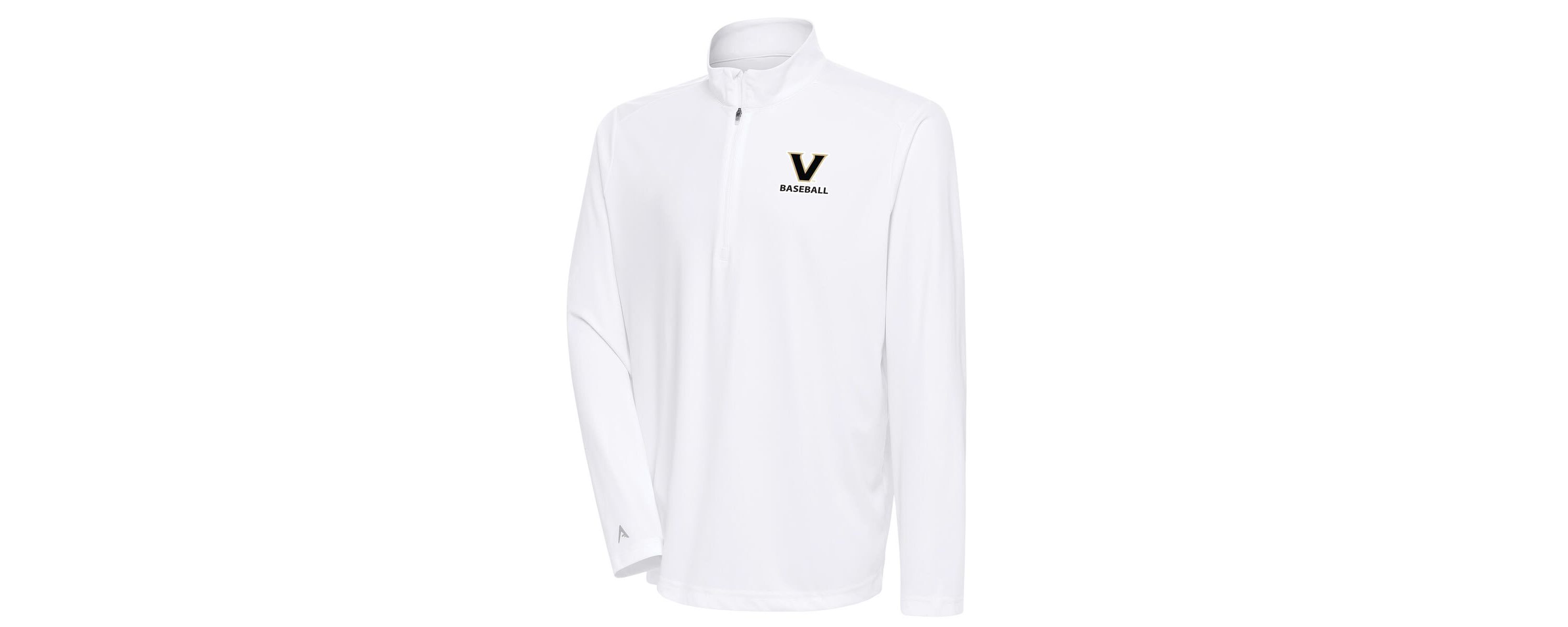 NCAA Vanderbilt Commodores Baseball Tribute Quarter-Zip Pullover Top