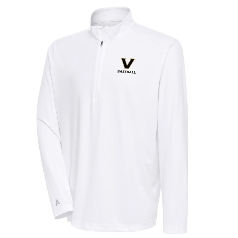 NCAA Vanderbilt Commodores Baseball Tribute Quarter-Zip Pullover Top
