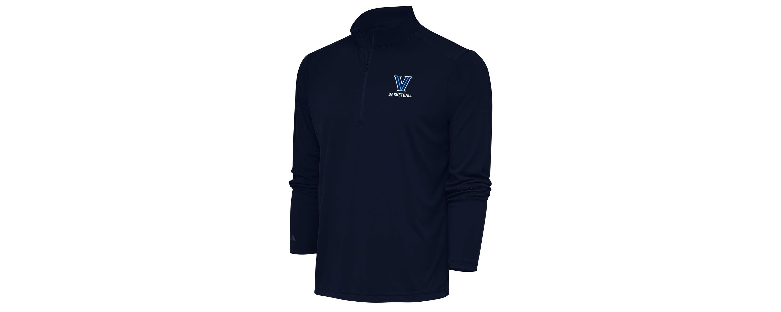NCAA Villanova Wildcats Basketball Tribute Quarter-Zip Pullover Top