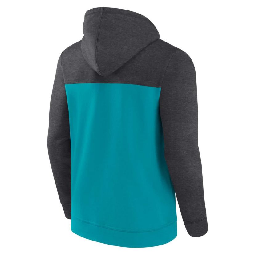 NBA Fanatics Charlotte Hornets Offensive Line Up Full-Zip Hoodie