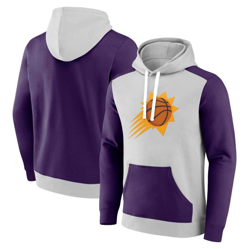 NBA Fanatics Phoenix Suns Arctic Colorblock Pullover Hoodie