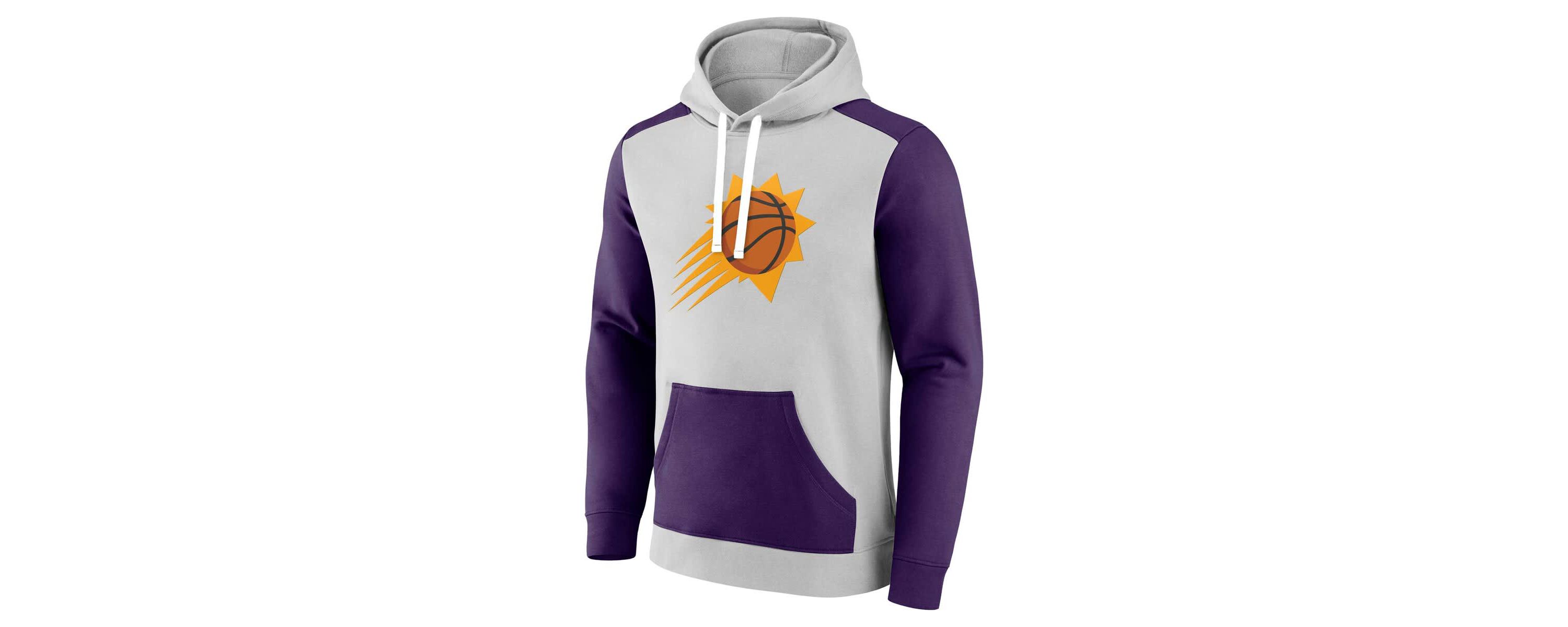 NBA Fanatics Phoenix Suns Arctic Colorblock Pullover Hoodie