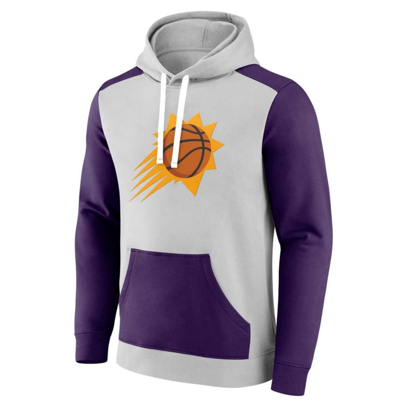 NBA Fanatics Phoenix Suns Arctic Colorblock Pullover Hoodie