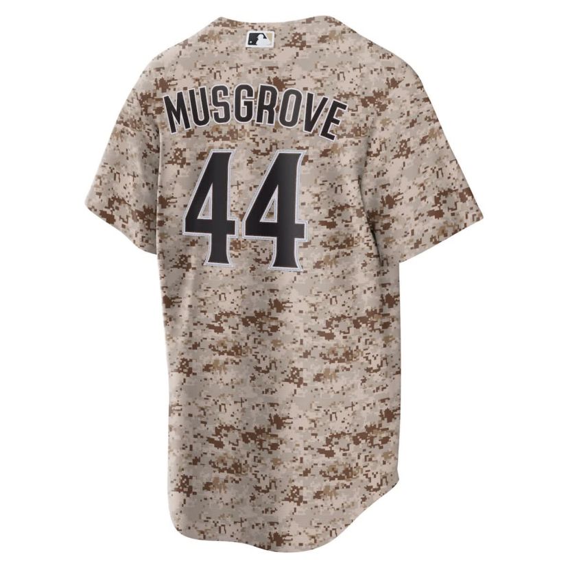 MLB Nike Joe Musgrove San Diego Padres USMC Alternate Replica Player Jersey