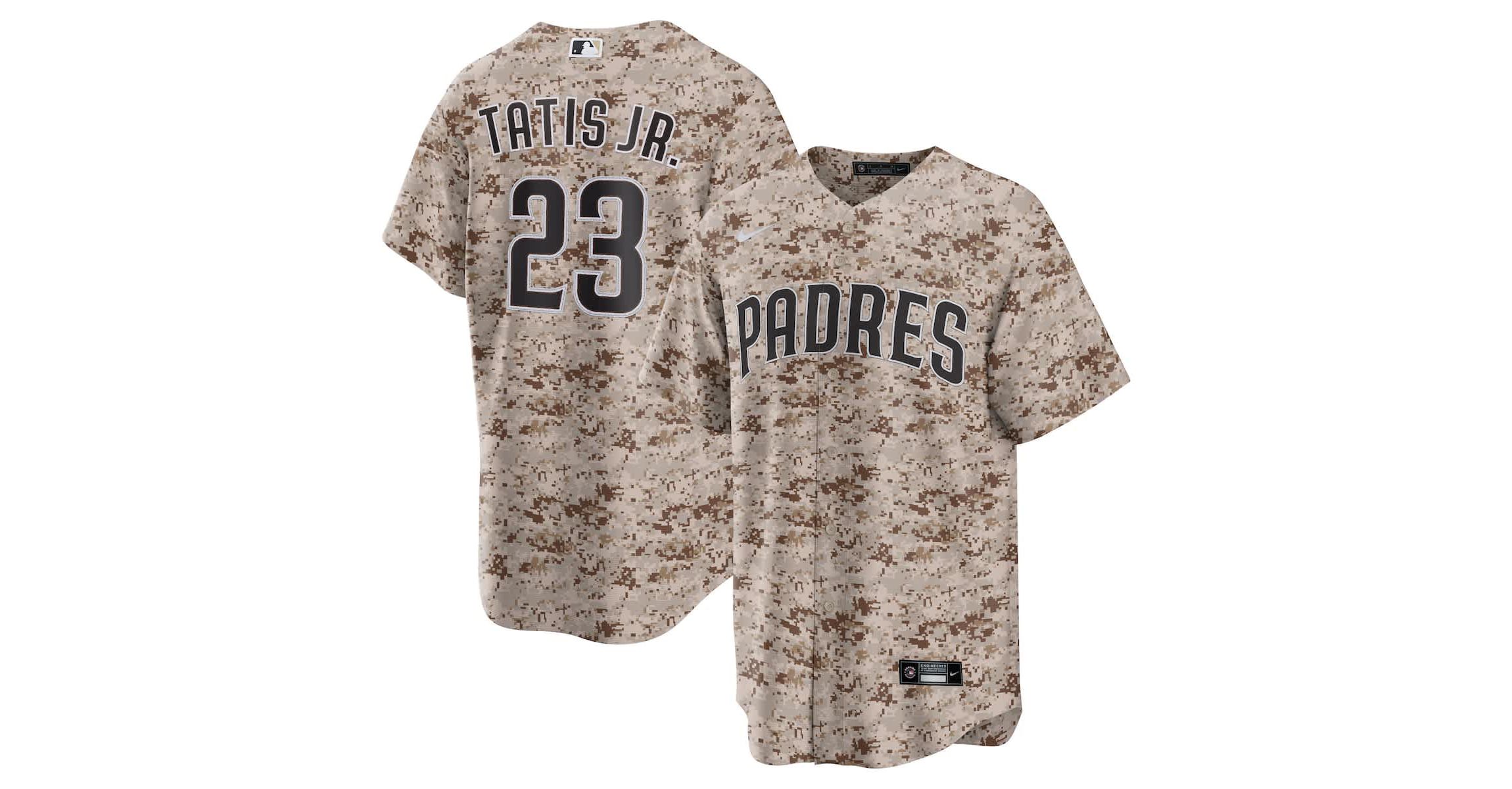 MLB Nike Fernando Tatis Jr. San Diego Padres USMC Alternate Replica Player Jersey