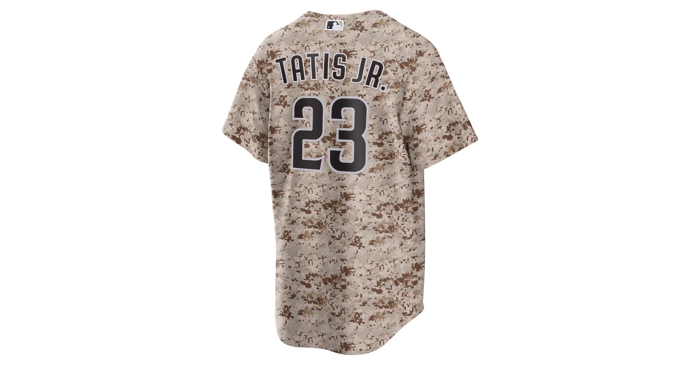 MLB Nike Fernando Tatis Jr. San Diego Padres USMC Alternate Replica Player Jersey