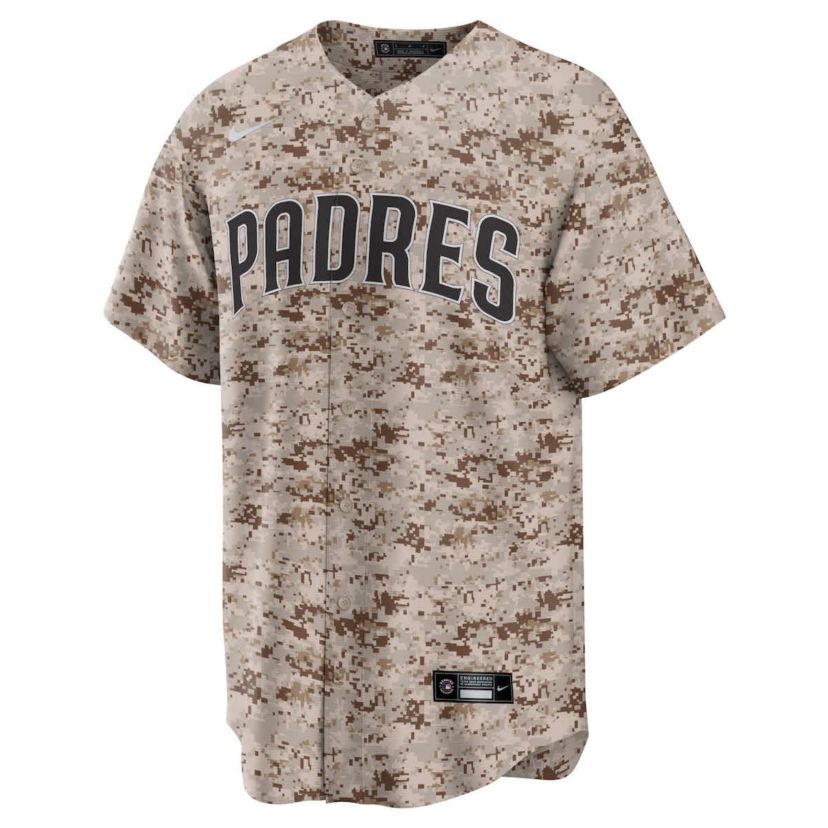 MLB Nike San Diego Padres USMC Alternate Replica Team Jersey