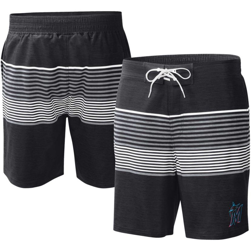 MLB Miami Marlins Coastline Volley Swim Shorts