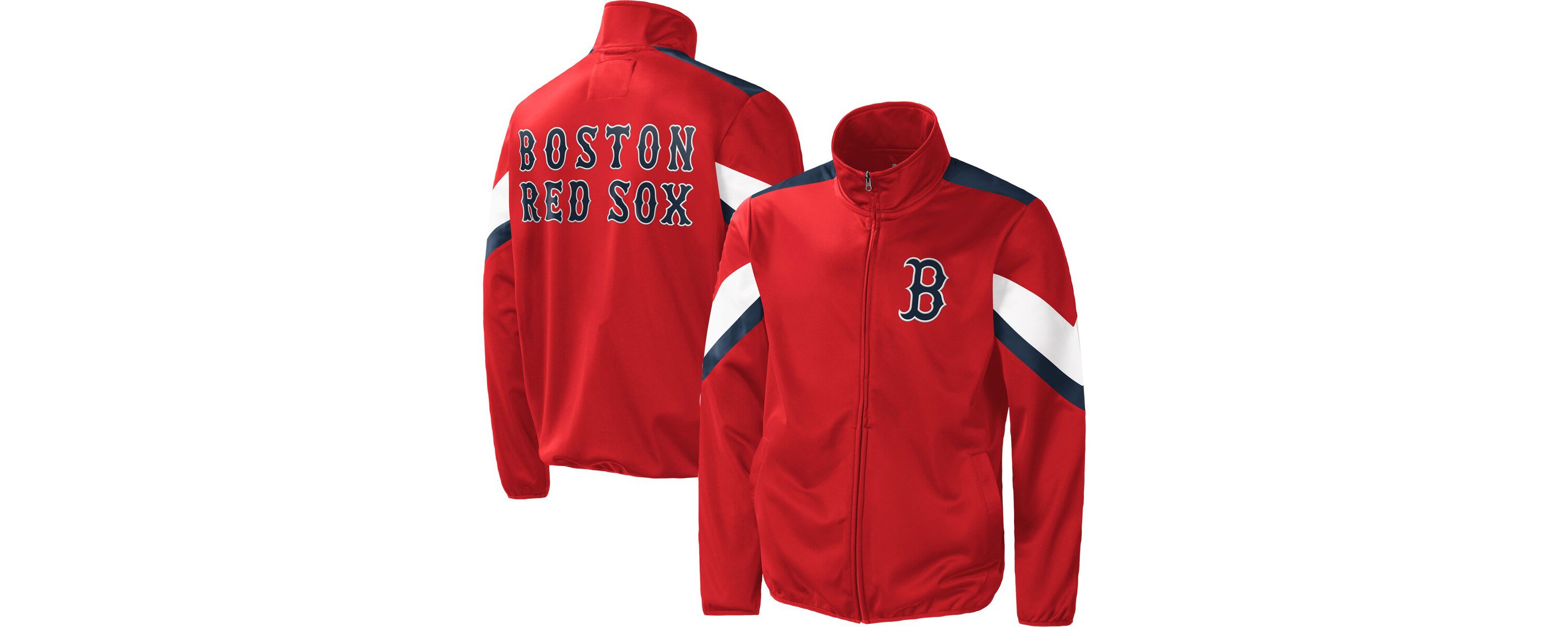 Veste Zippée Intégrale G-III Sports By Carl Banks Des Red Sox G Iii Sports By Carl Banks Earned Run Full Zip Jacket Red