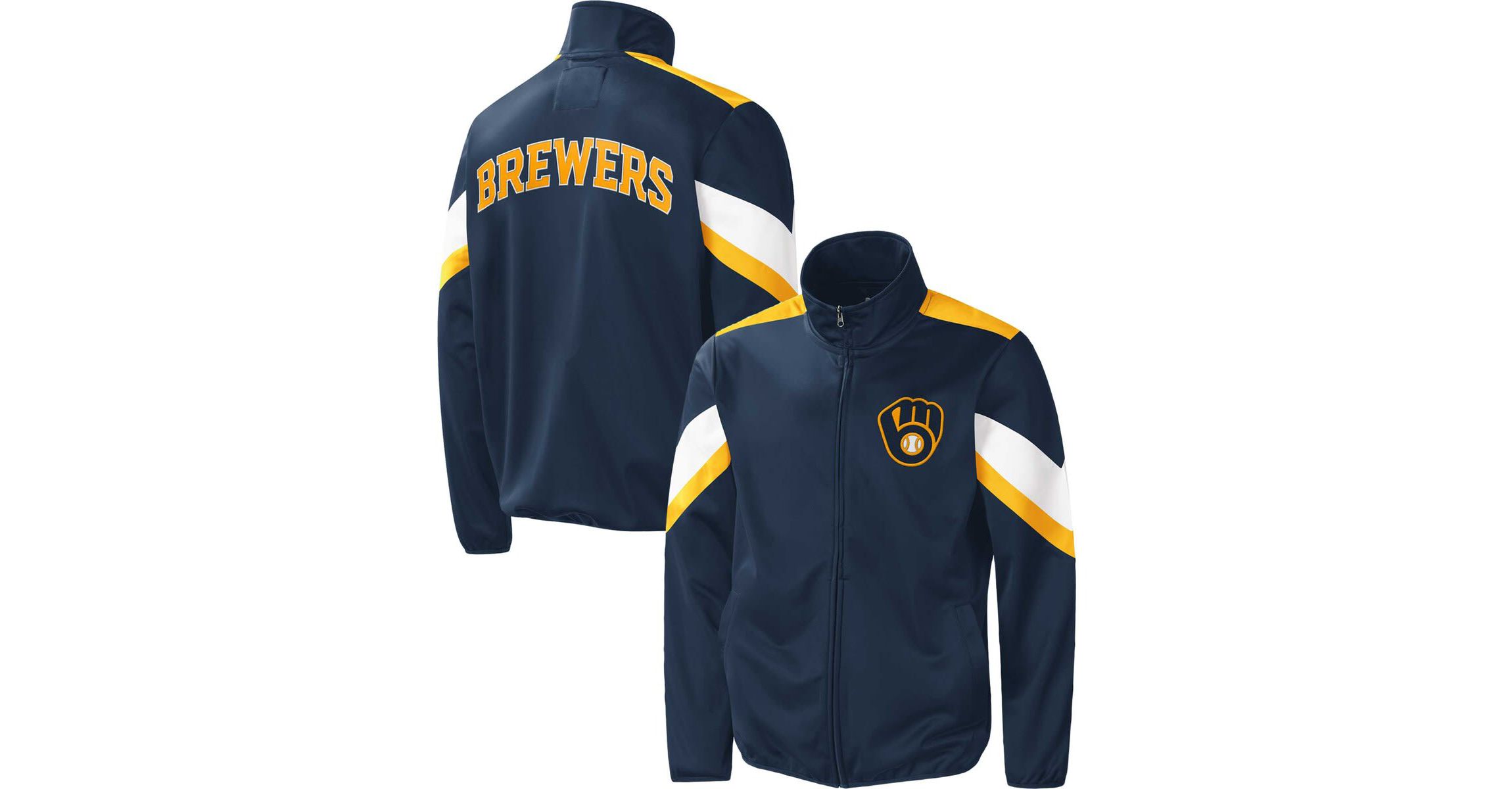 MLB Milwaukee Brewers Earned Run Full-Zip Jacket