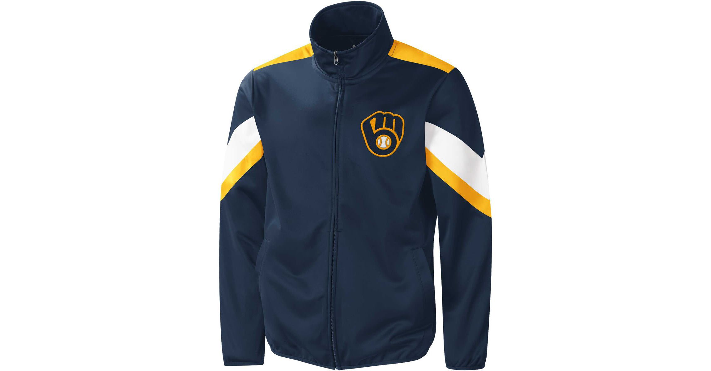 MLB Milwaukee Brewers Earned Run Full-Zip Jacket
