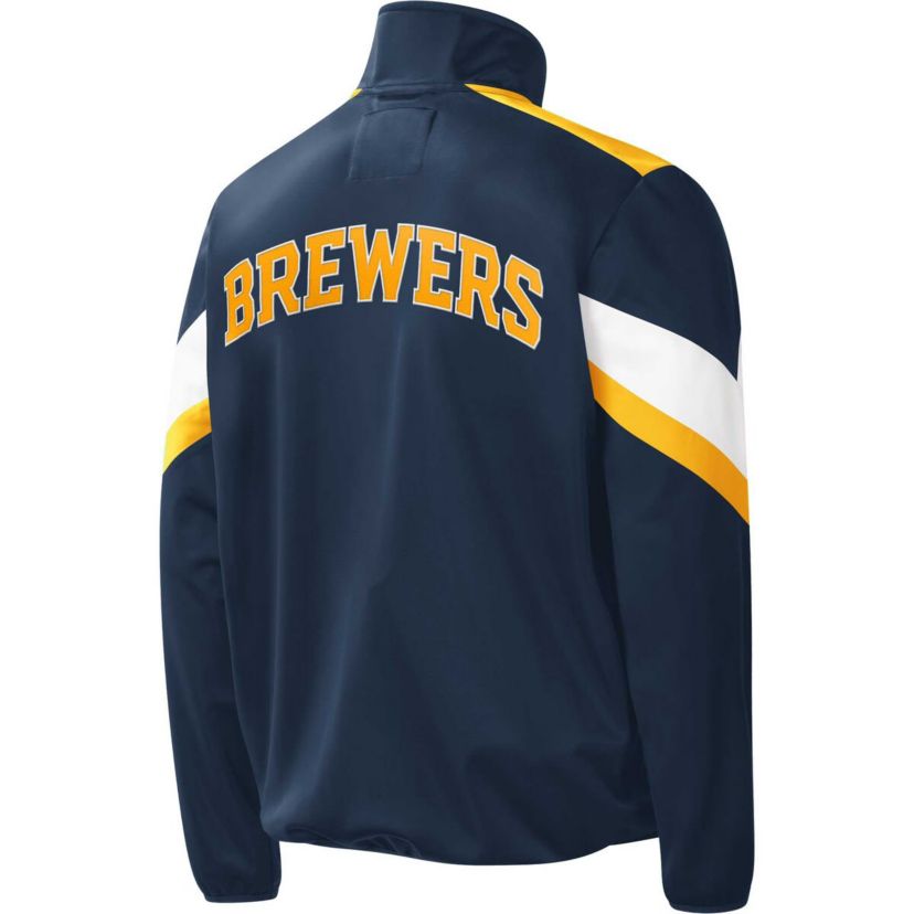 MLB Milwaukee Brewers Earned Run Full-Zip Jacket