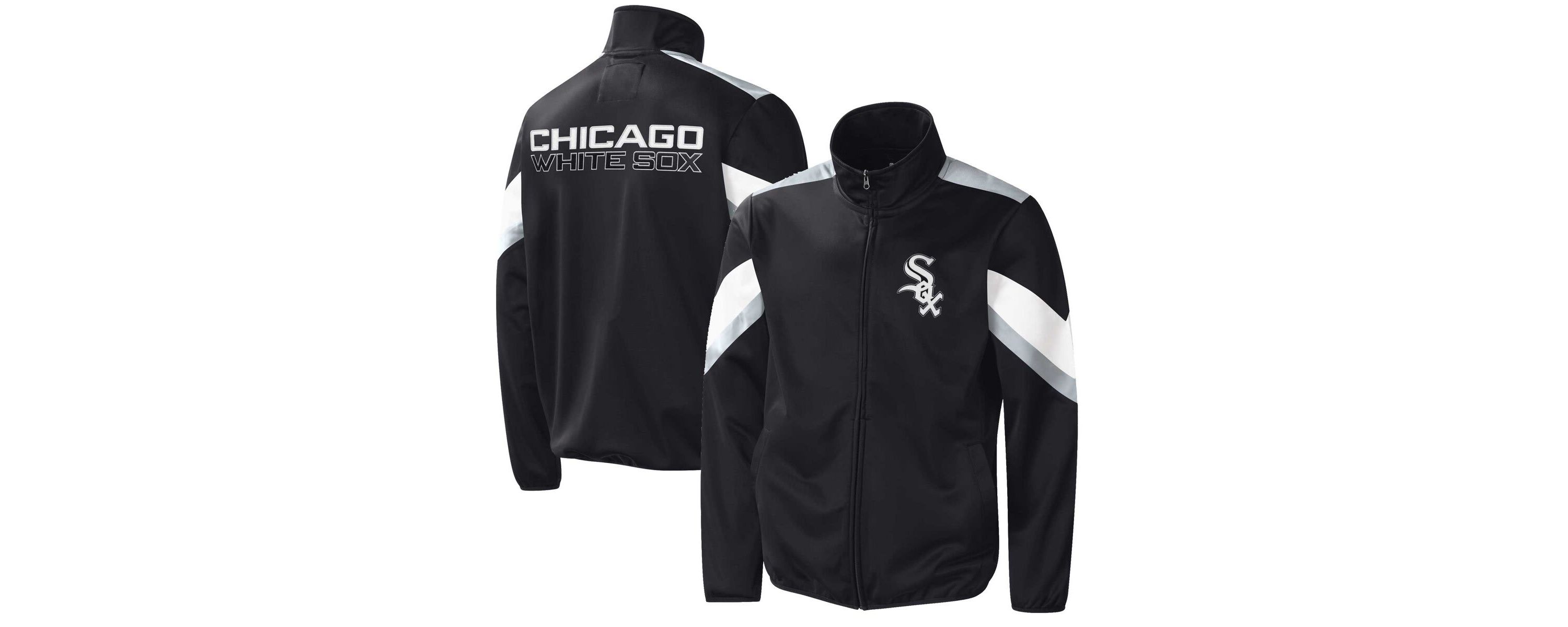 Chicago White Sox MLB Chicago Sox Earned Run Full-Zip Jacket